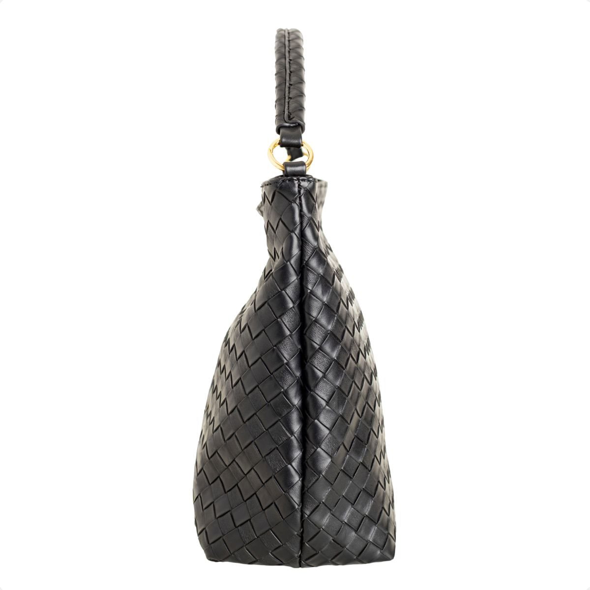 Bolsa Shoulder Dm Trama Preta Preto 4