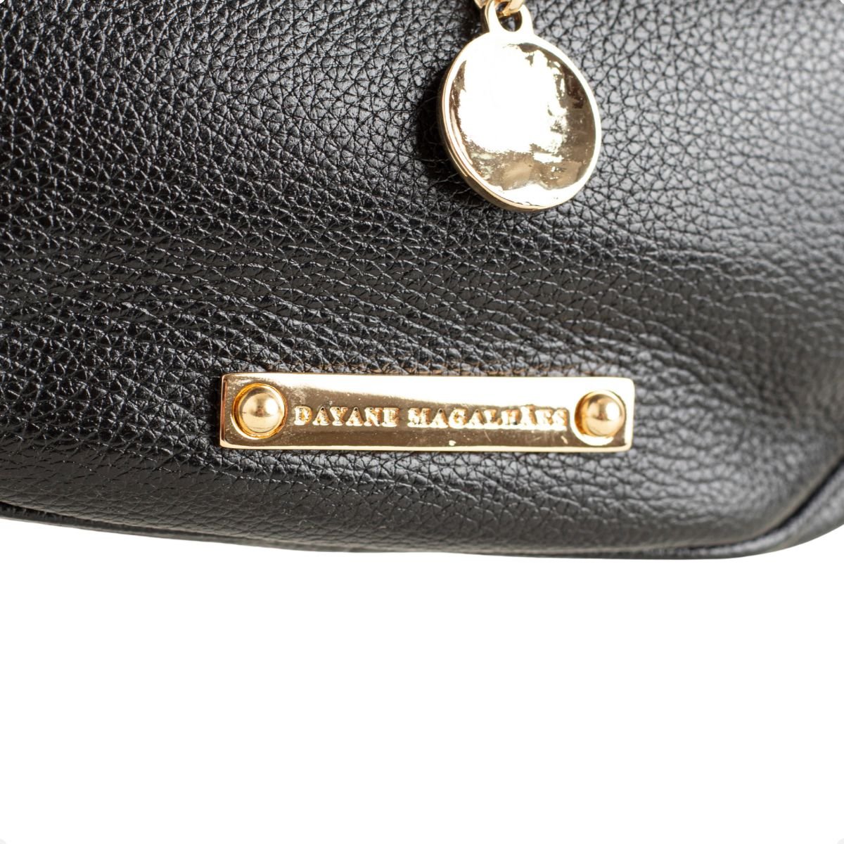 Bolsa Hobo Dm Luna Preta Preto 7