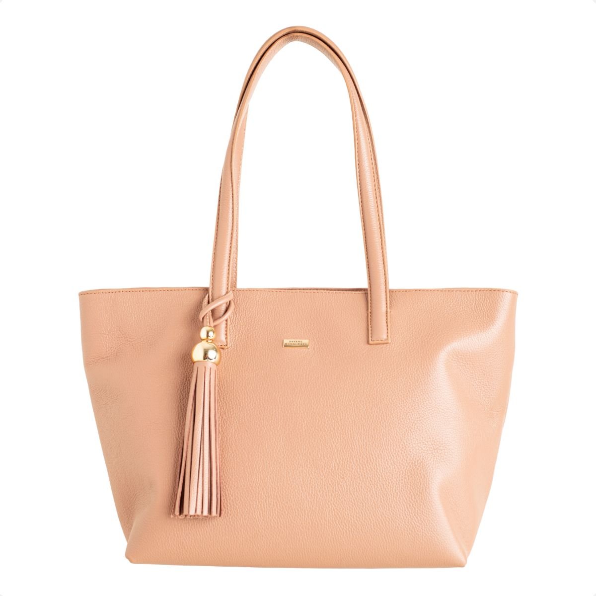 Bolsa Tote Dm Tassel Nude