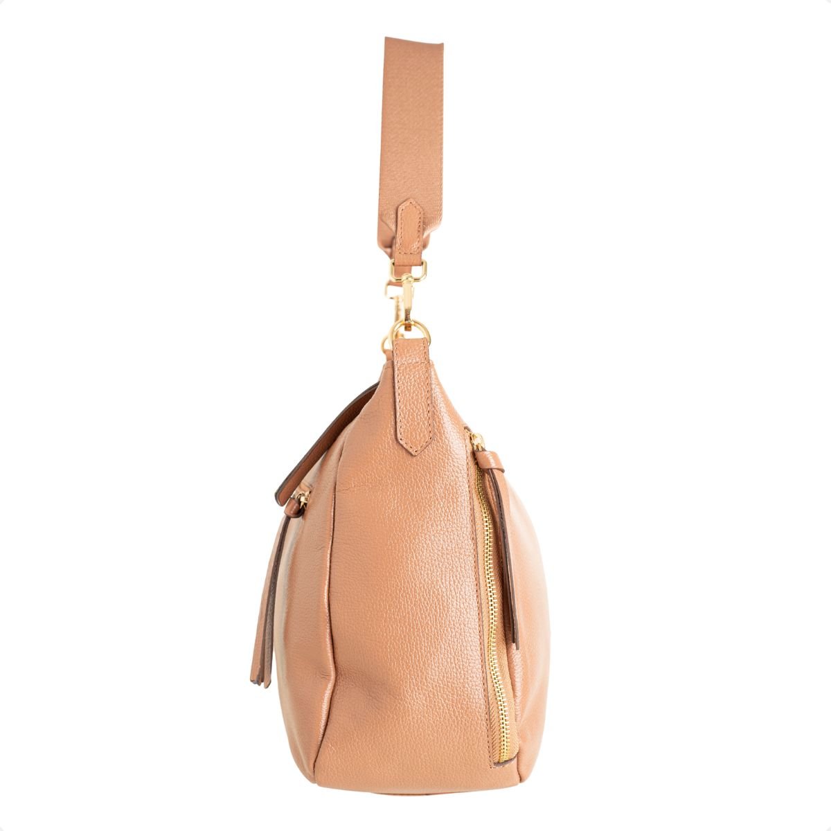 Bolsa Shoulder Dm Soft Nude Bege 4