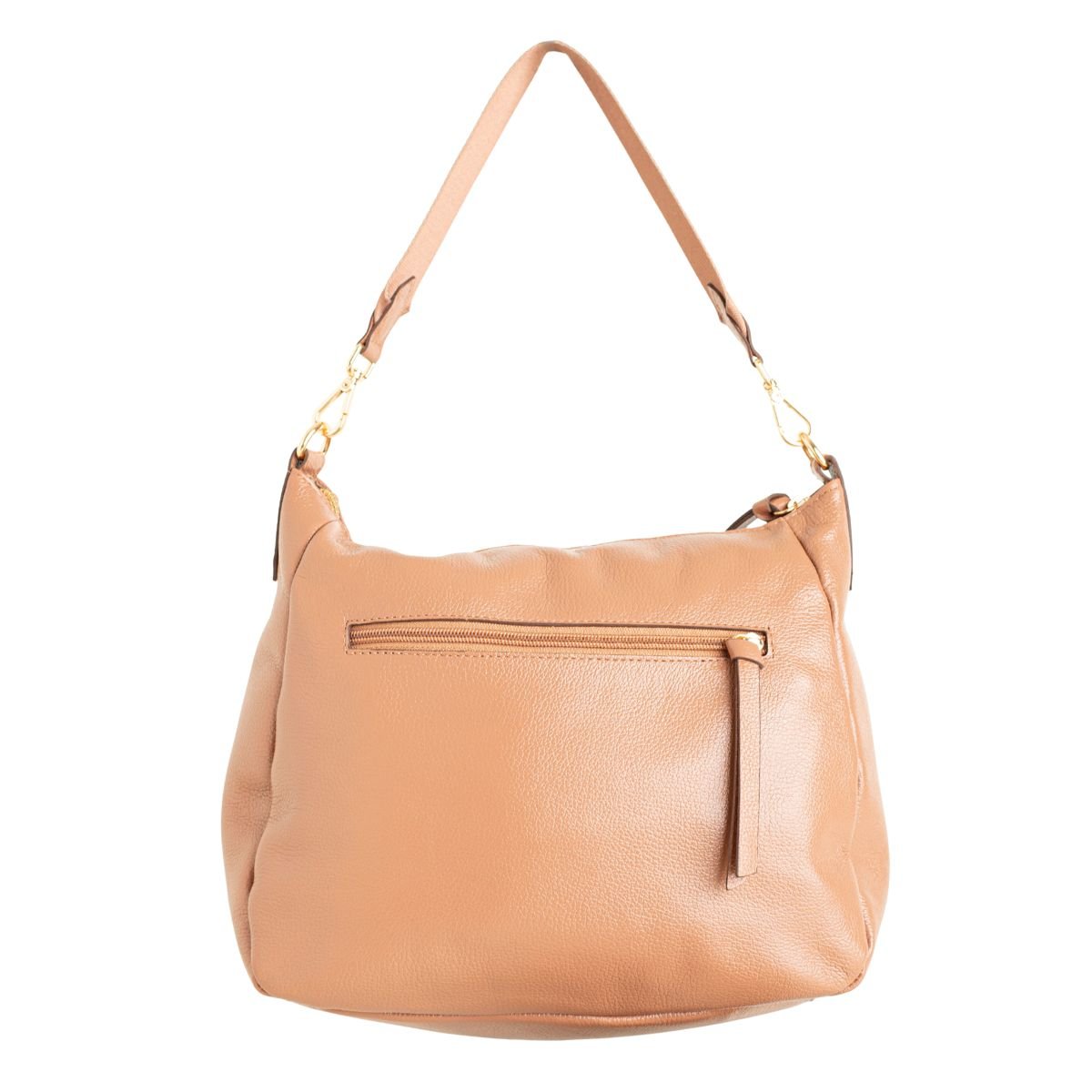Bolsa Shoulder Dm Soft Nude Bege 5