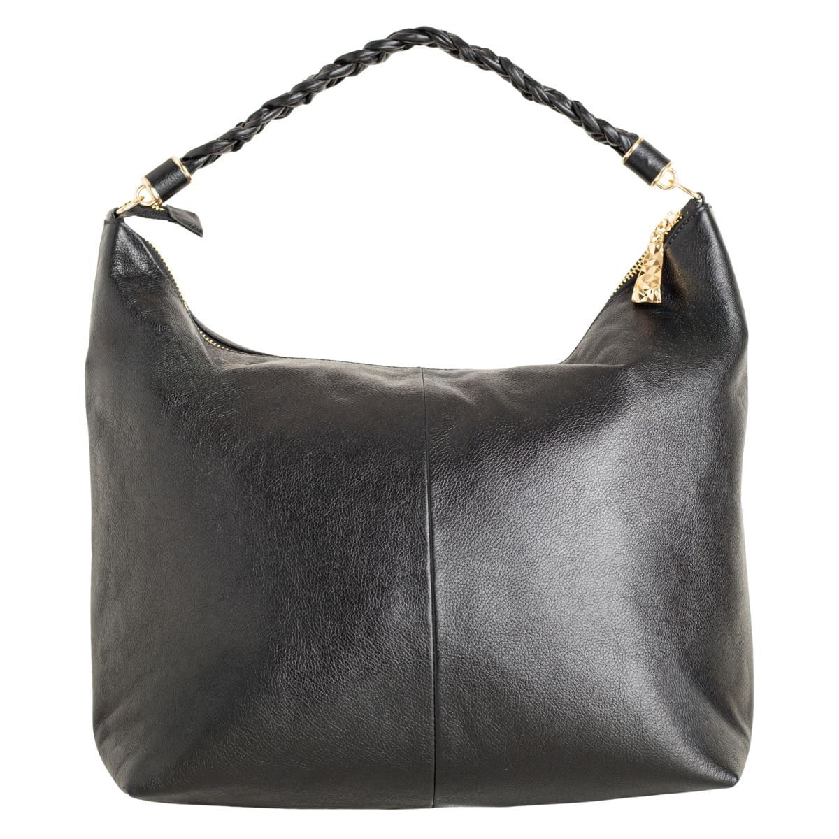 Bolsa Hobo Dm Soft Preta Preto 5