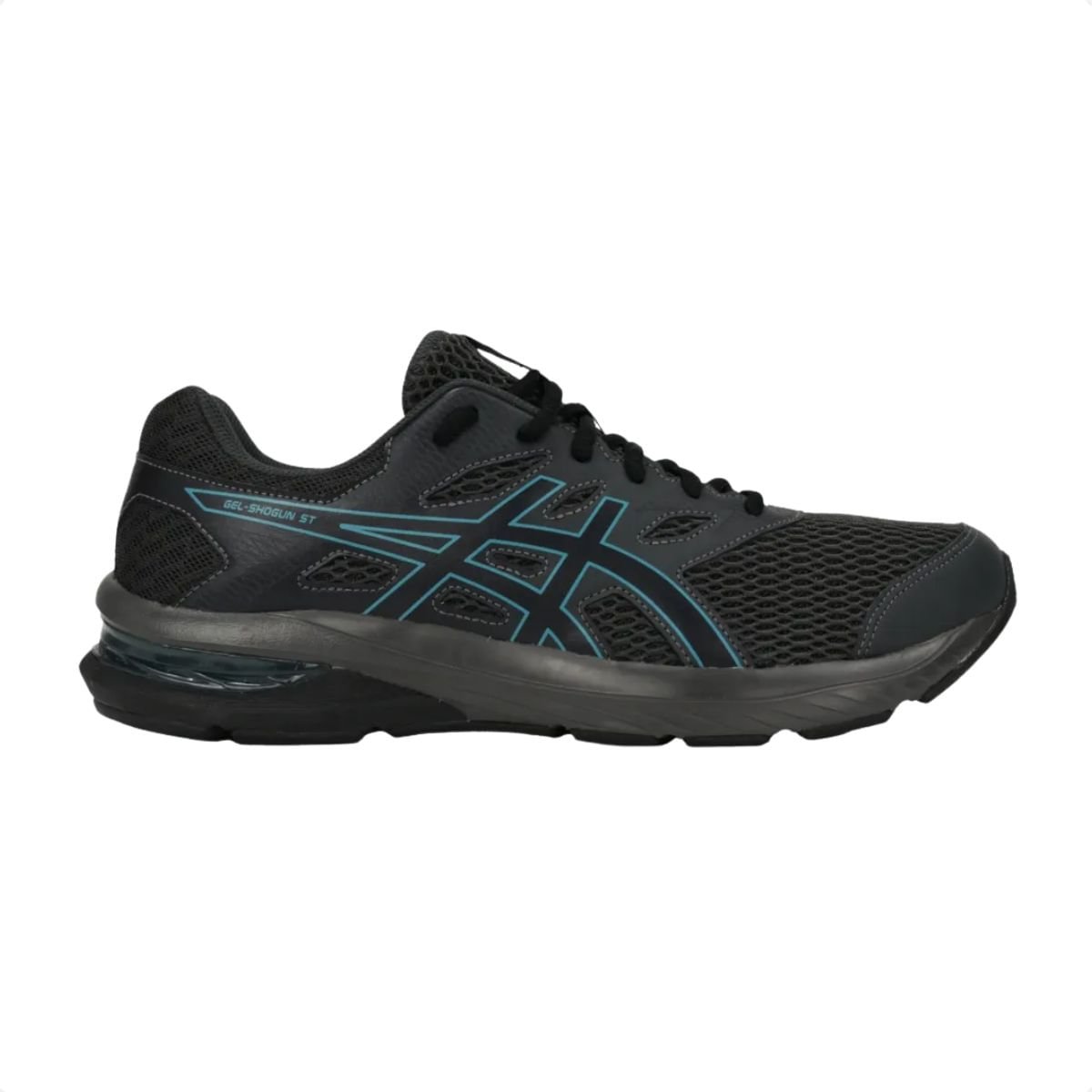 Tênis Corrida Masculino Asics Gel-Shogun St Preto E Azul