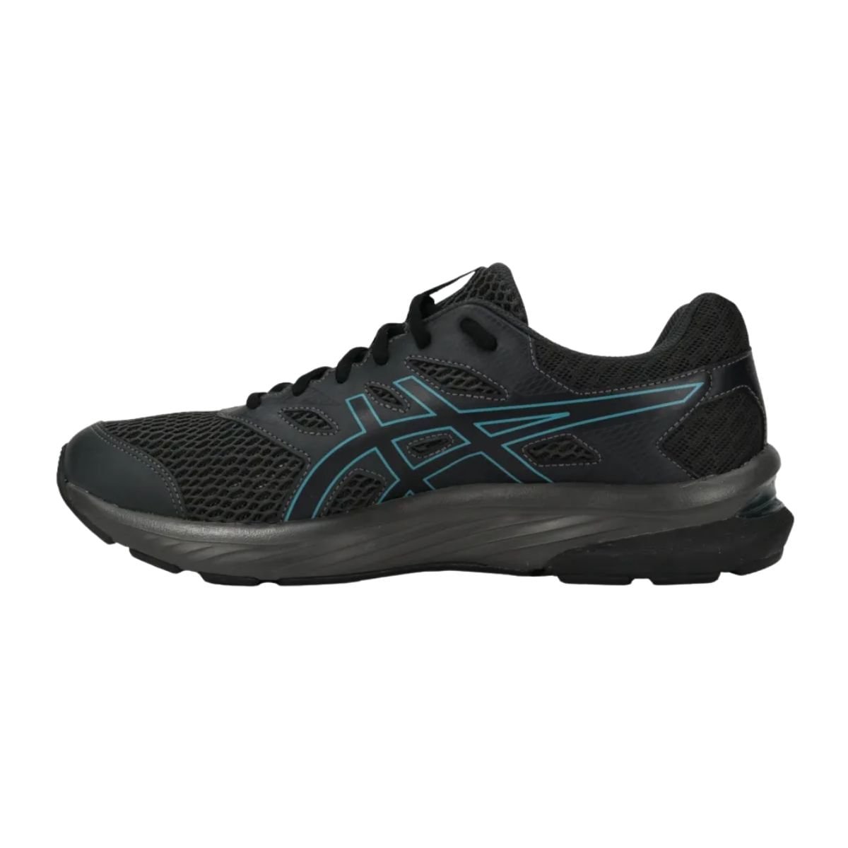 Tênis Corrida Masculino Asics Gel-Shogun St Preto E Azul Preto 5