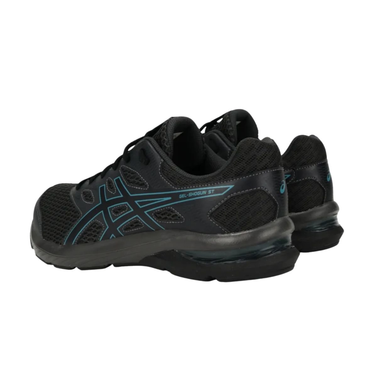 Tênis Corrida Masculino Asics Gel-Shogun St Preto E Azul Preto 6
