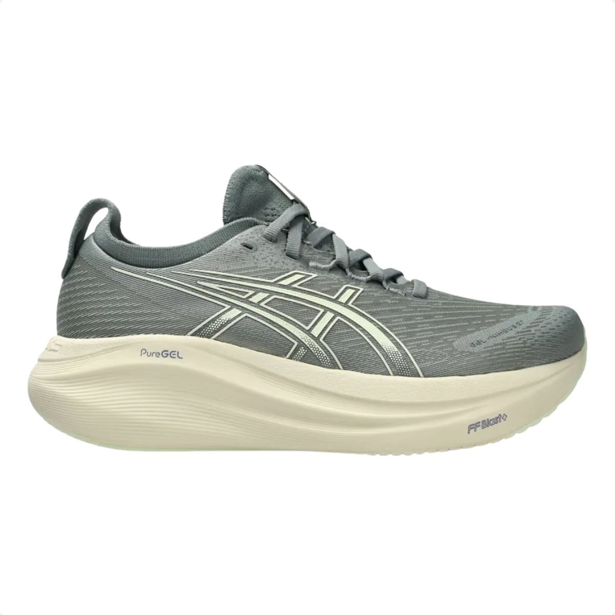 Tenis Masculino Running Asics Gel Nimbus 27 Verde 2