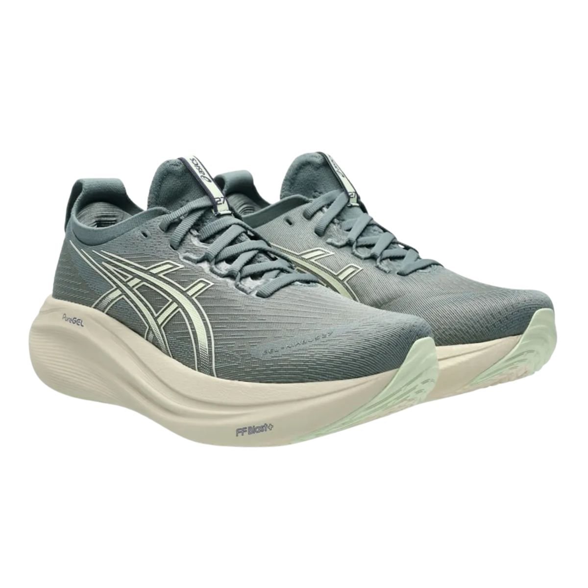 Tenis Masculino Running Asics Gel Nimbus 27 Verde 3