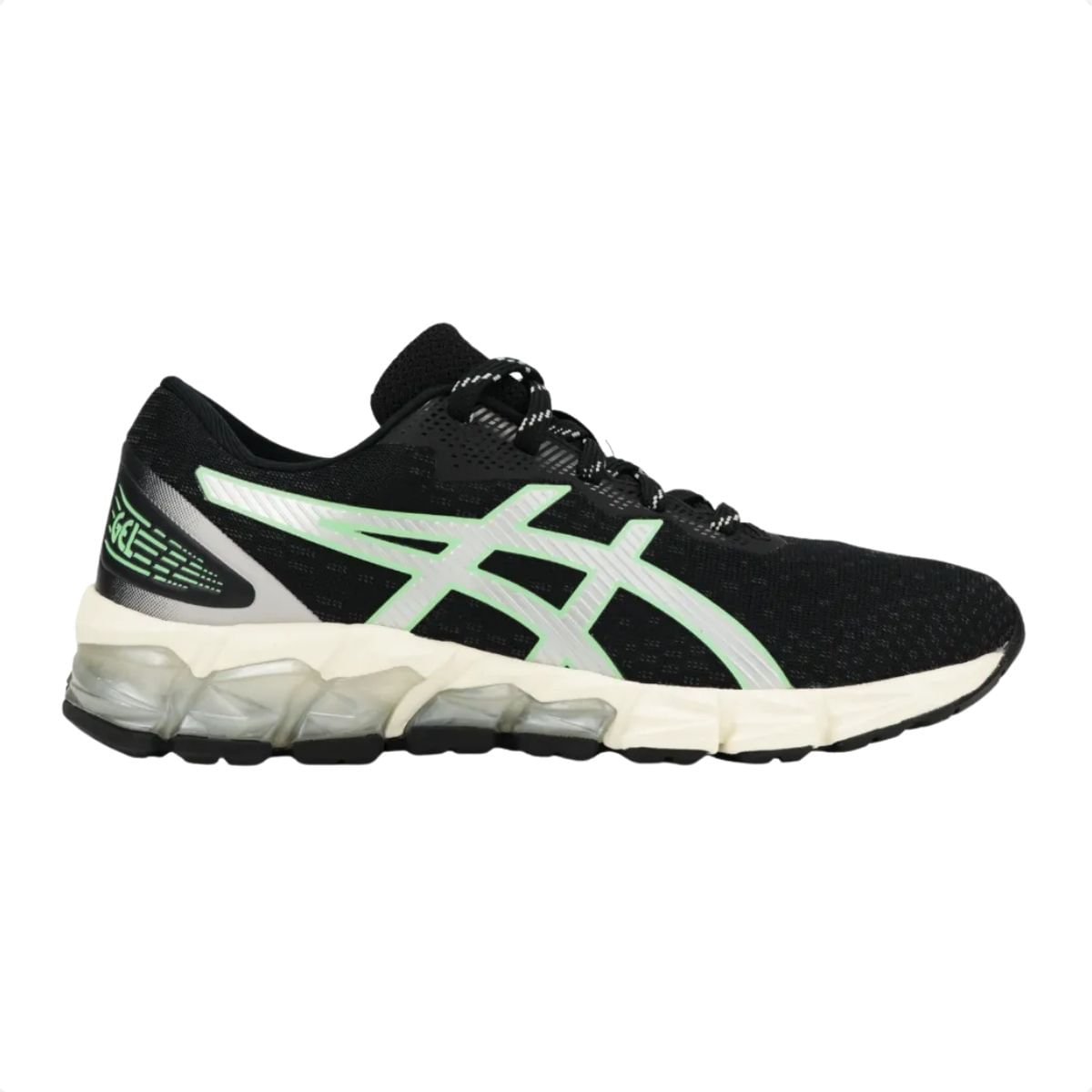 Tênis Casual Feminino Asics Gel-Quantum 180 Fly Preto E Verde