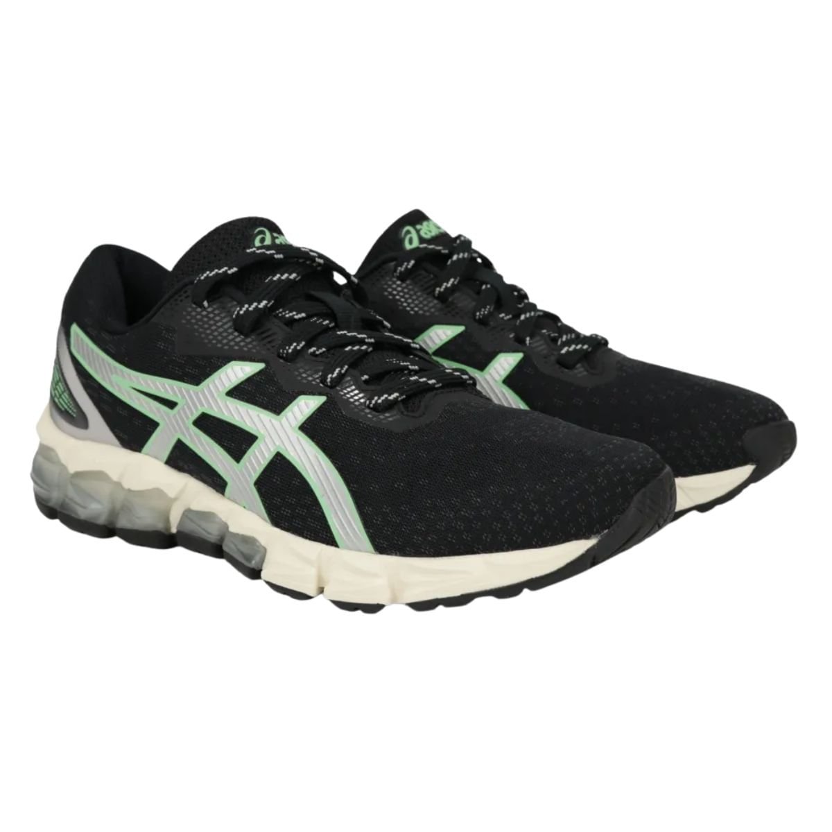 Tênis Casual Feminino Asics Gel-Quantum 180 Fly Preto E Verde Preto 2