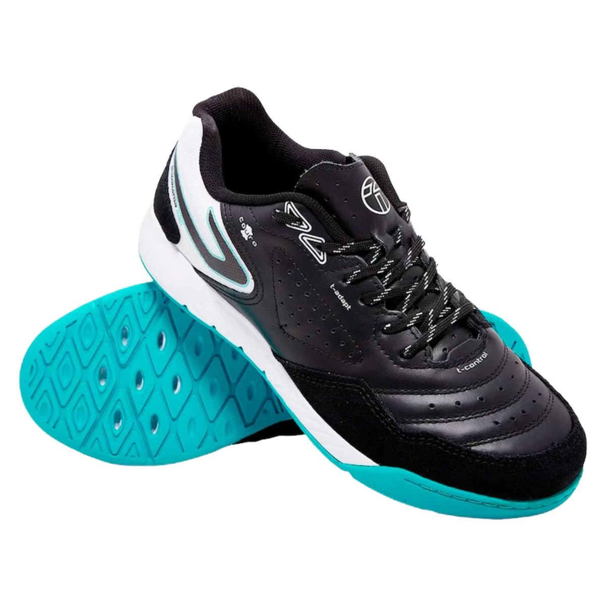Chuteira Indoor Masculina Topper Dominator Pro V Preta Preto 2