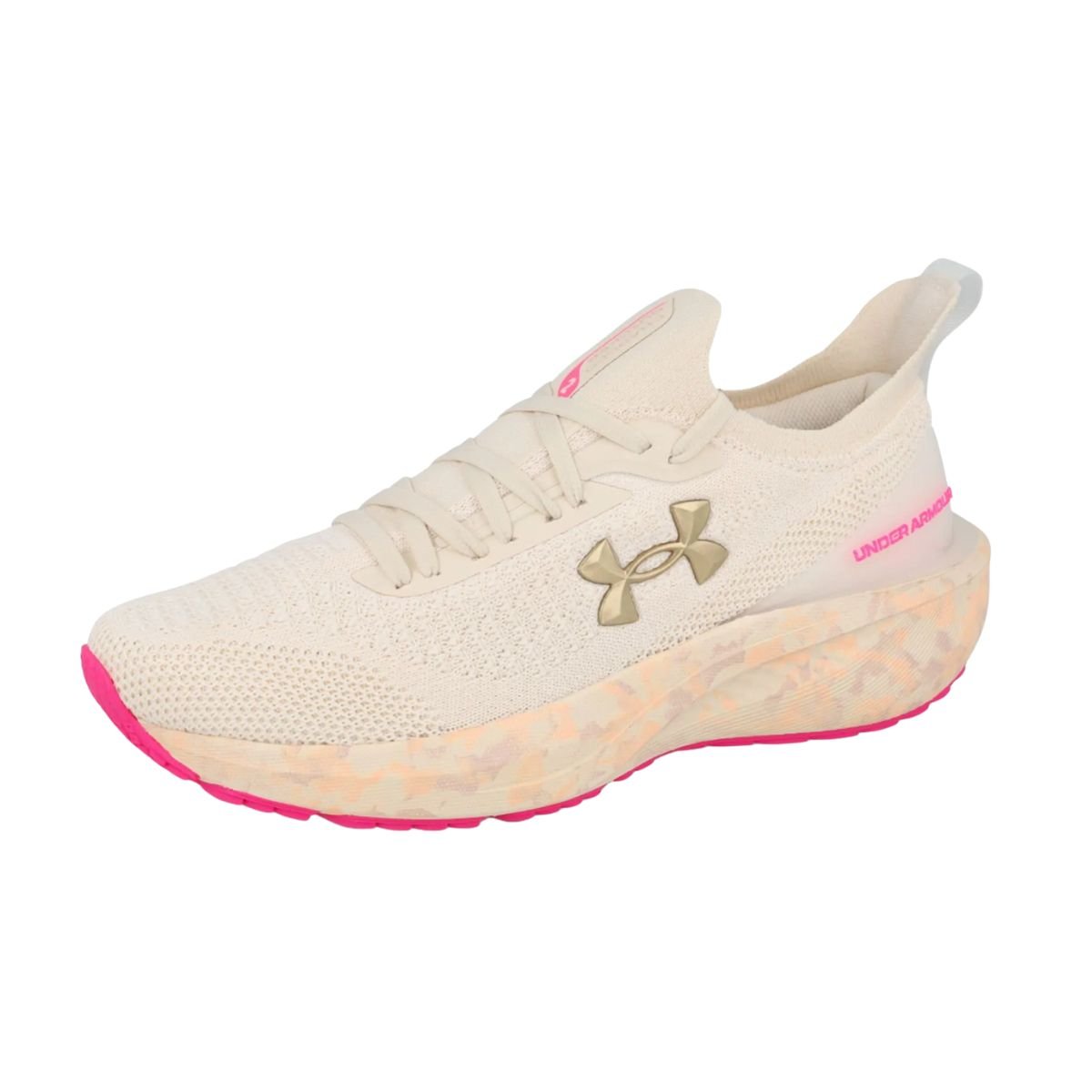 Tênis Corrida Feminino Under Armour Quicker 2 Rosa Rosa 6