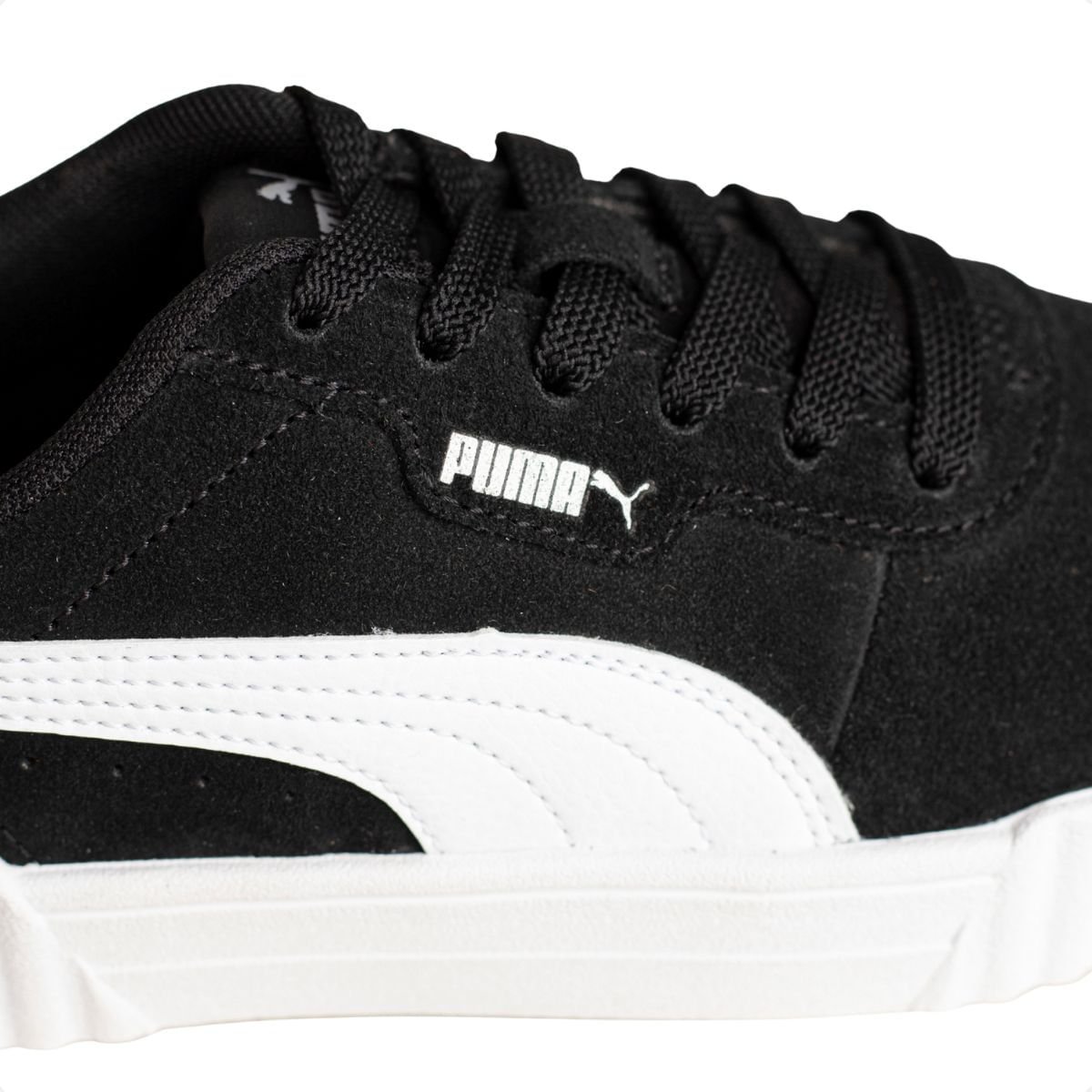 Tenis Casual Feminino Casual Puma Carina 3.0 Sd Bdp Preto/Branco 3