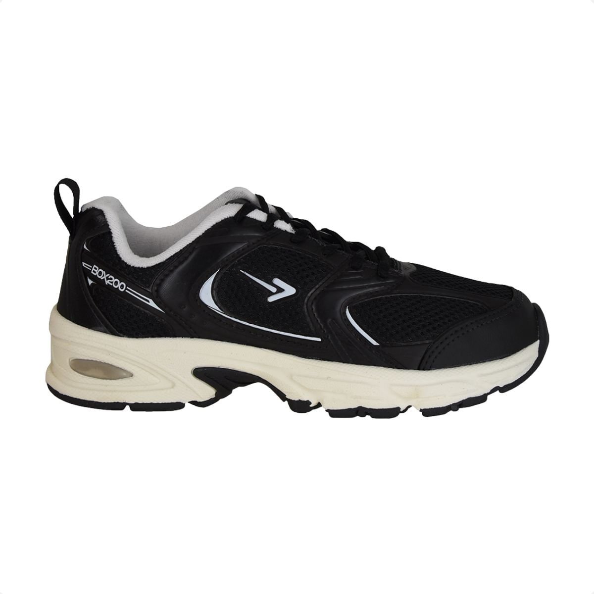 Tênis Running Infantil Box 200 Preto