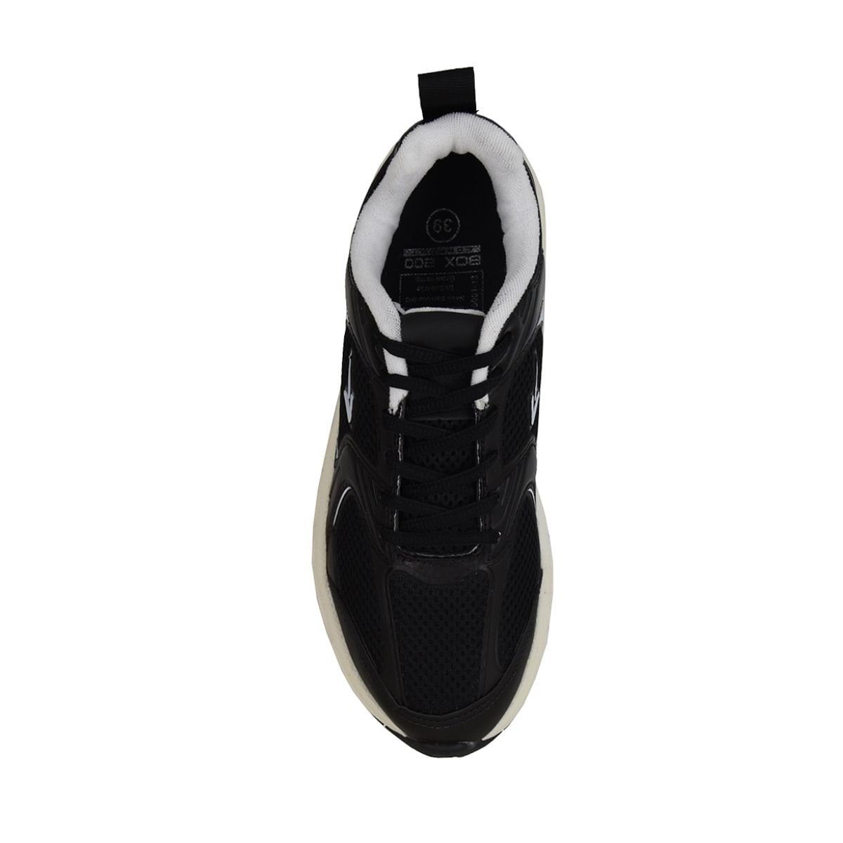 Tênis Running Infantil Box 200 Preto Preto/Branco 3