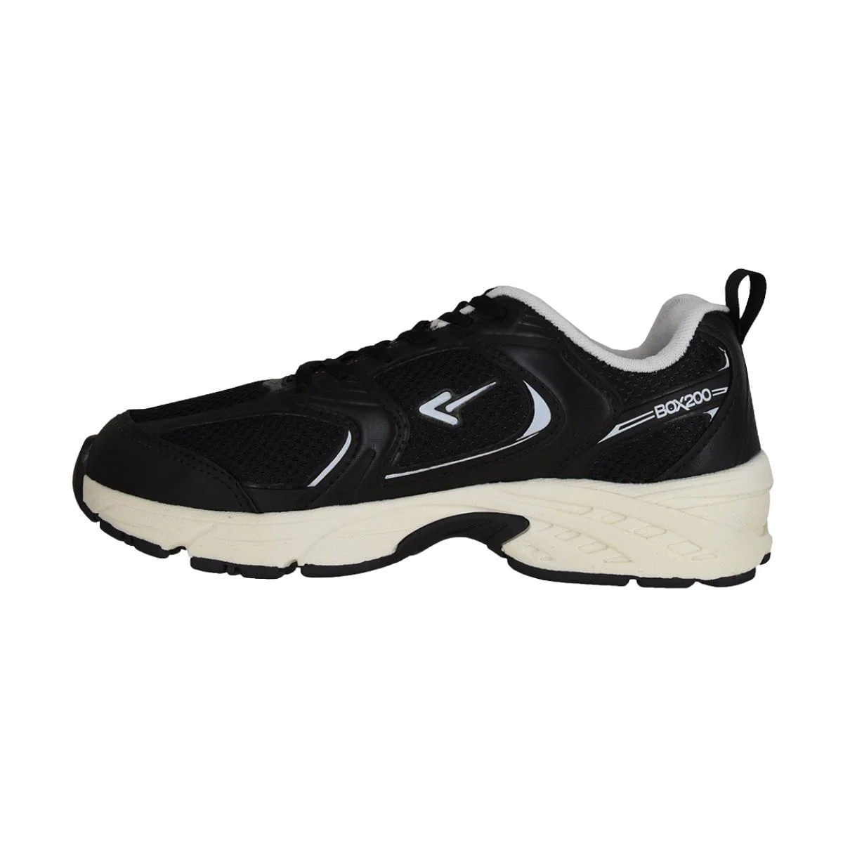 Tênis Running Infantil Box 200 Preto Preto/Branco 5