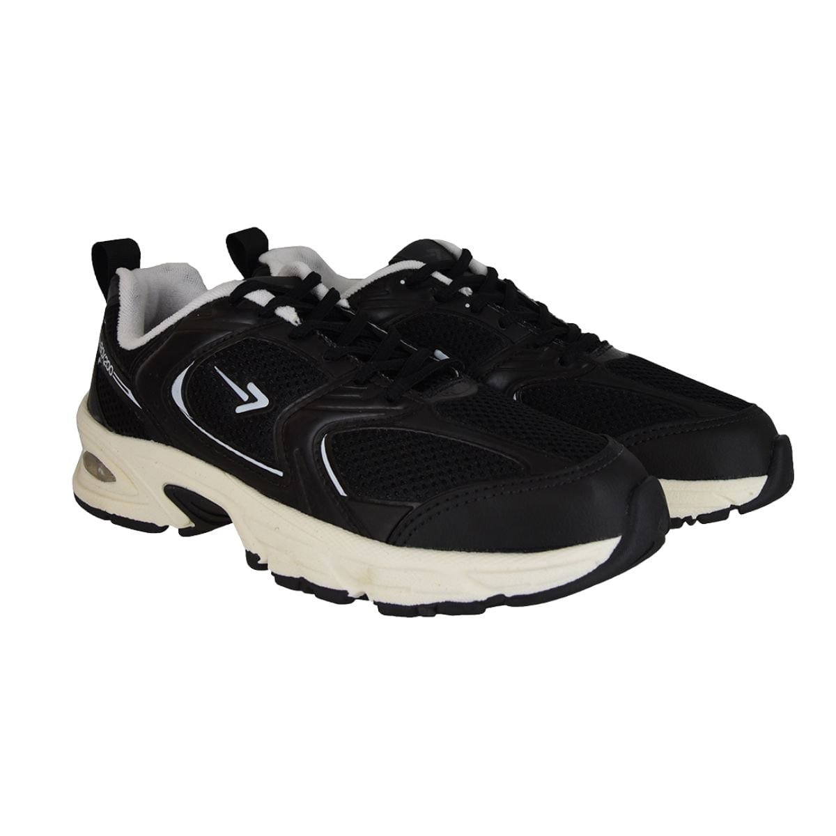 Tênis Running Infantil Box 200 Preto Preto/Branco 2