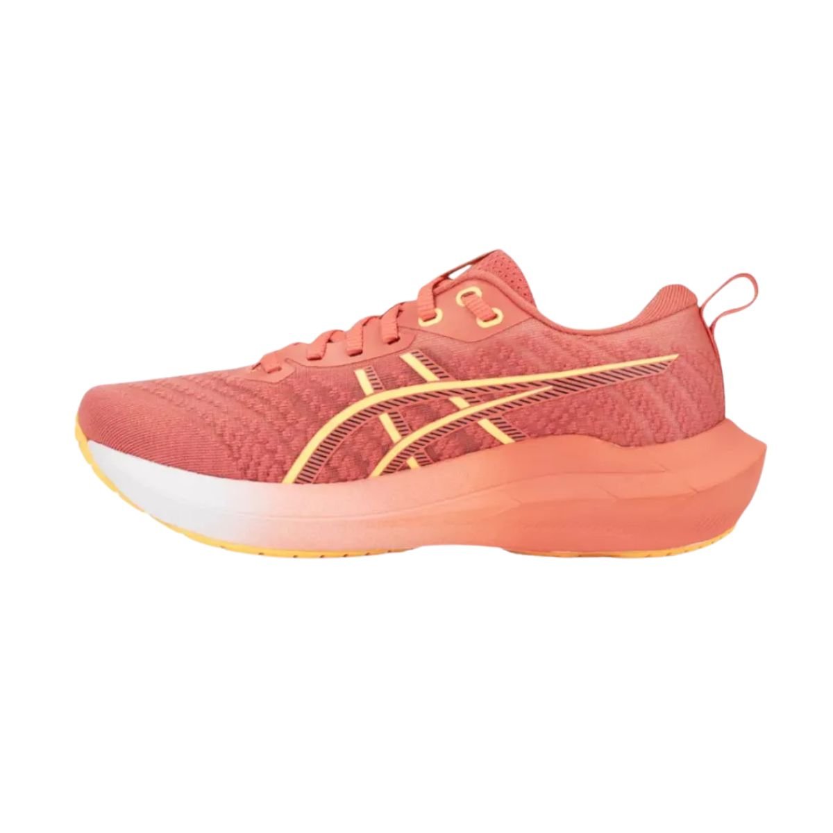 Tênis Running Feminino Asics Gel-Shogun 8 Laranja Salmão/Amarelo 6