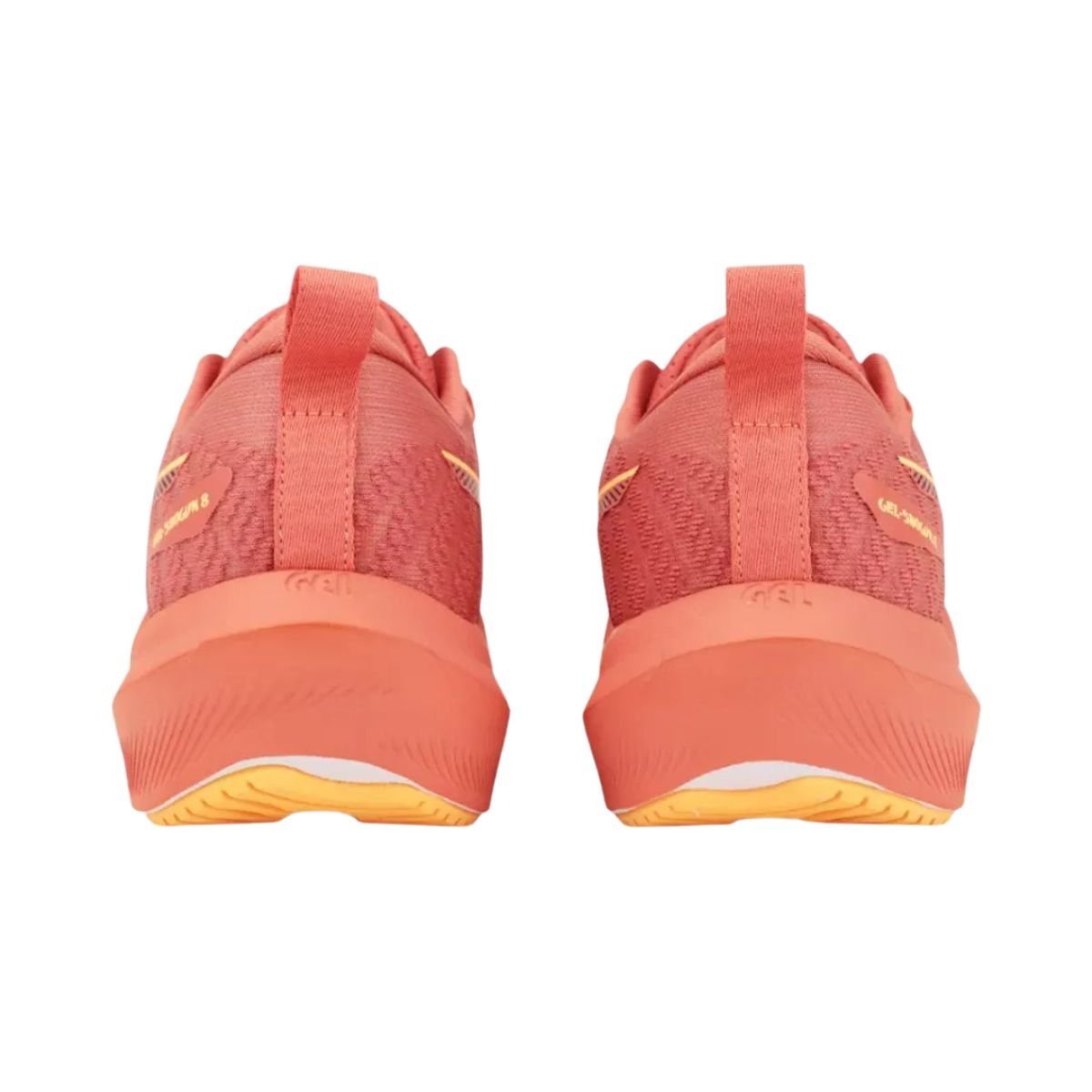 Tênis Running Feminino Asics Gel-Shogun 8 Laranja Salmão/Amarelo 7