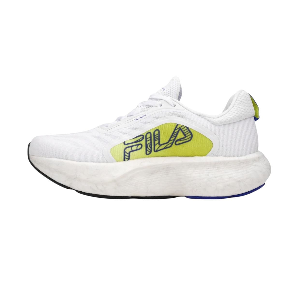 Tênis Running Masculino Fila Float Maxxi 2 Branco Branco/Azul/Amarelo 4