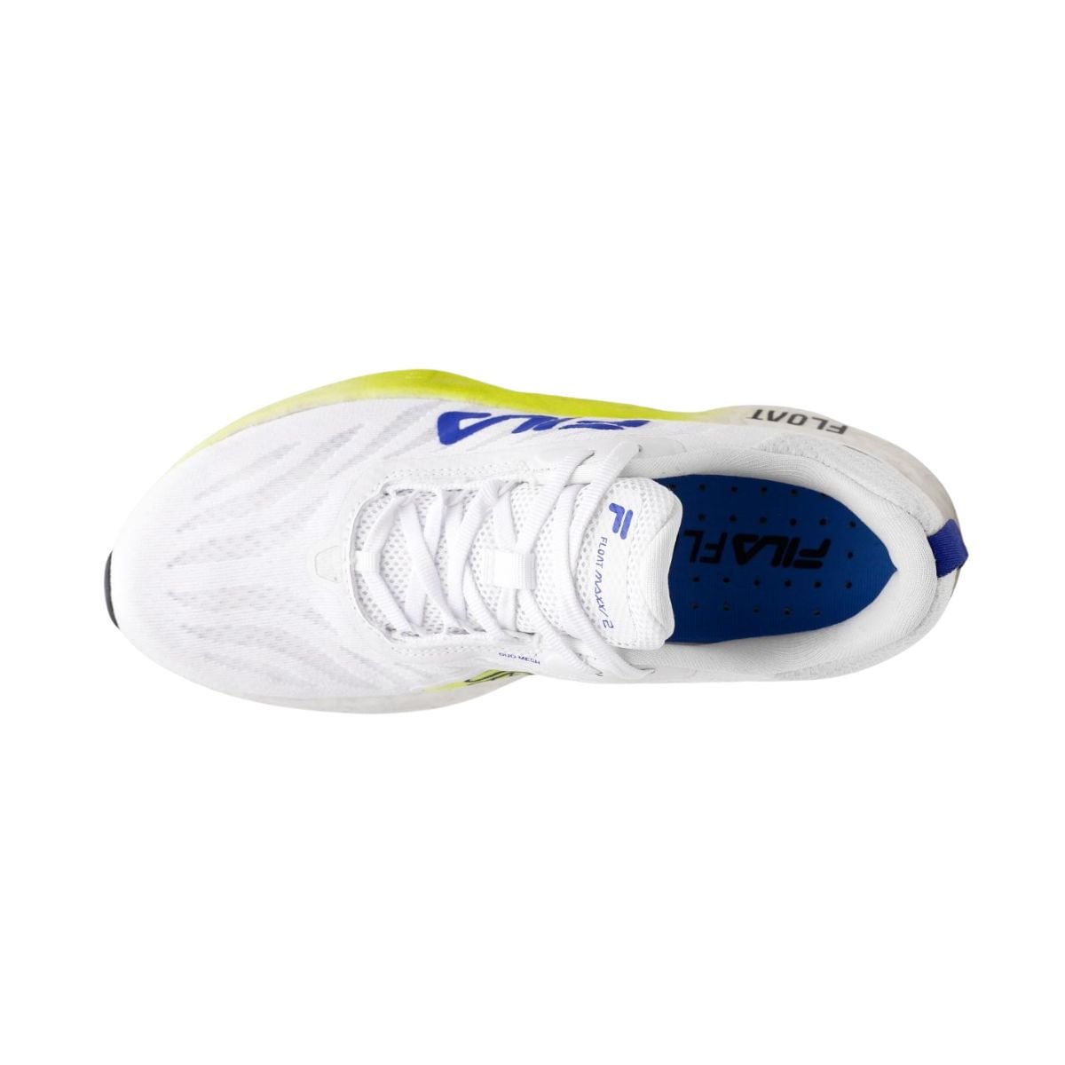 Tênis Running Masculino Fila Float Maxxi 2 Branco Branco/Azul/Amarelo 6