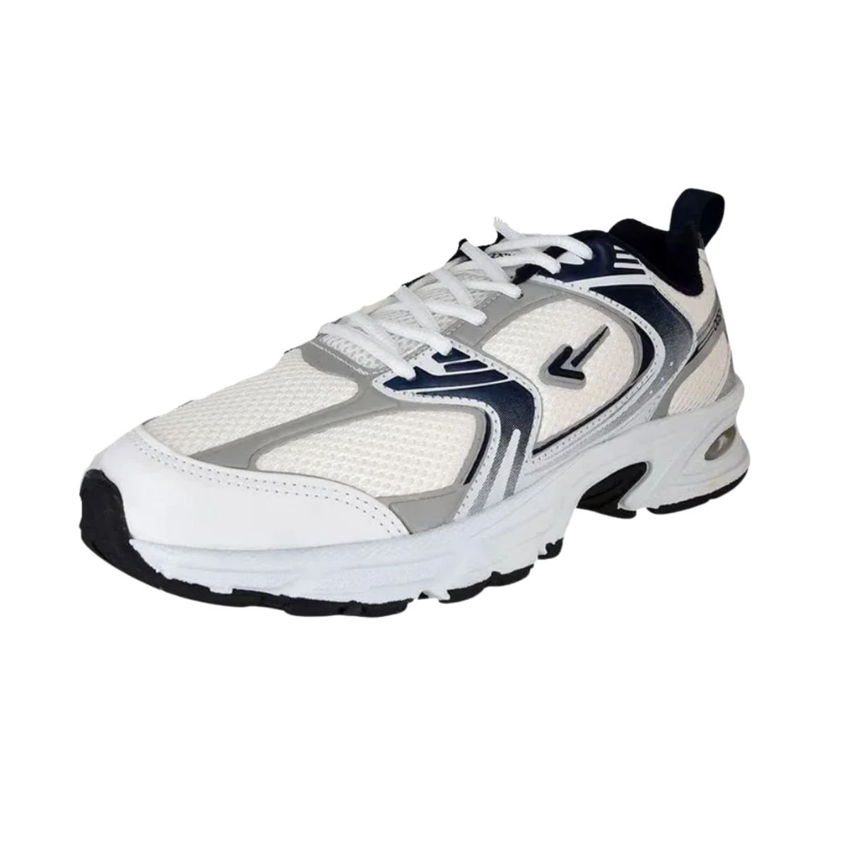 Tênis Corrida Masculino Box 200 Branco E Azul Branco/Cinza/Azul 5