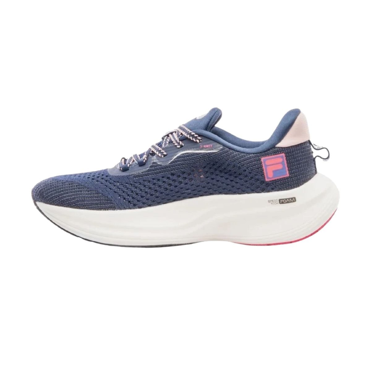Tênis Running Feminino Fila Racer Speedzone Azul Roxo/Rosa 3