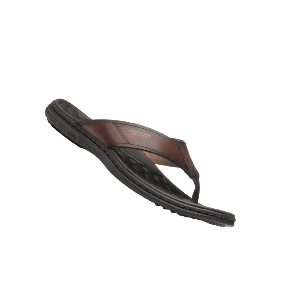 Chinelo Masc Dedo Pegada 533301-01 Pinhão 7