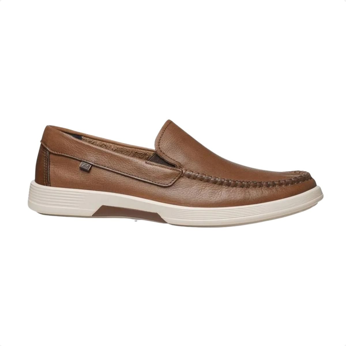 Sapato Mocassim Masculino Slip On Pegada Marrom
