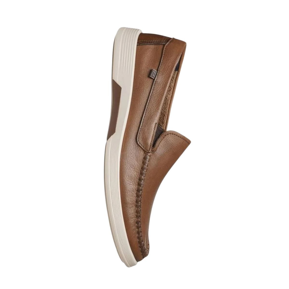 Sapato Mocassim Masculino Slip On Pegada Marrom Marrom 4