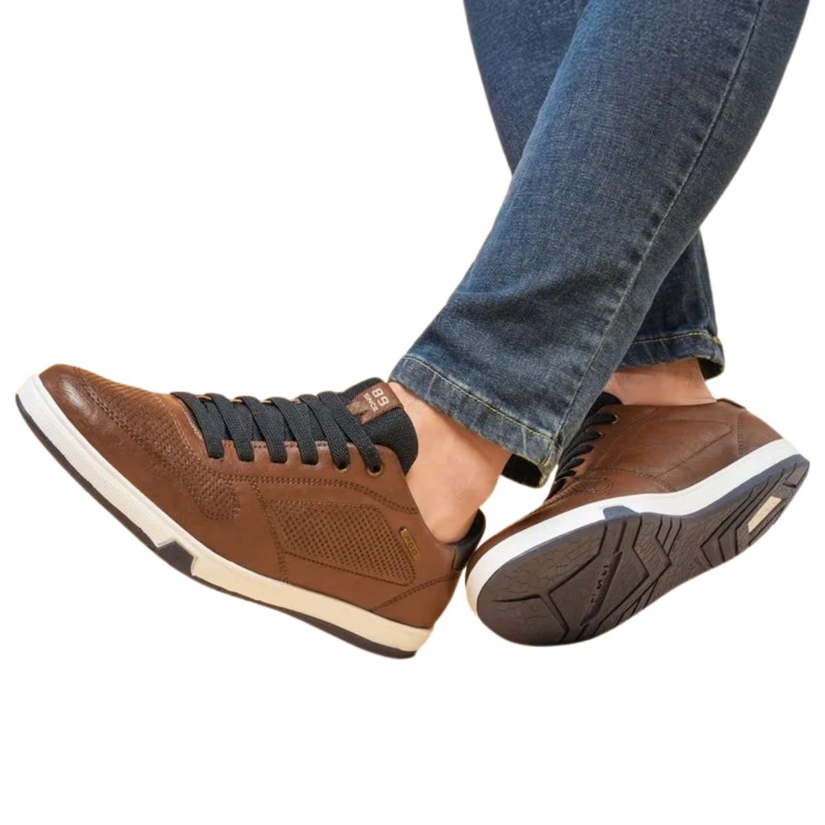 Sapatênis Masculino Pegada Element Marrom Pinhão 3