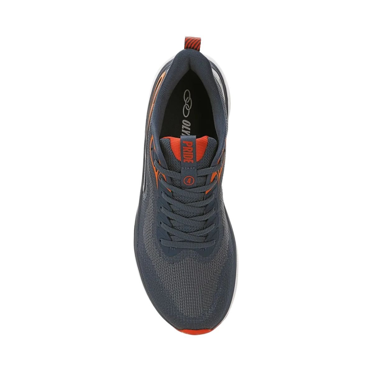 Tênis Esportivo Masculino Olympikus Pride 4 Azul/Laranja 3