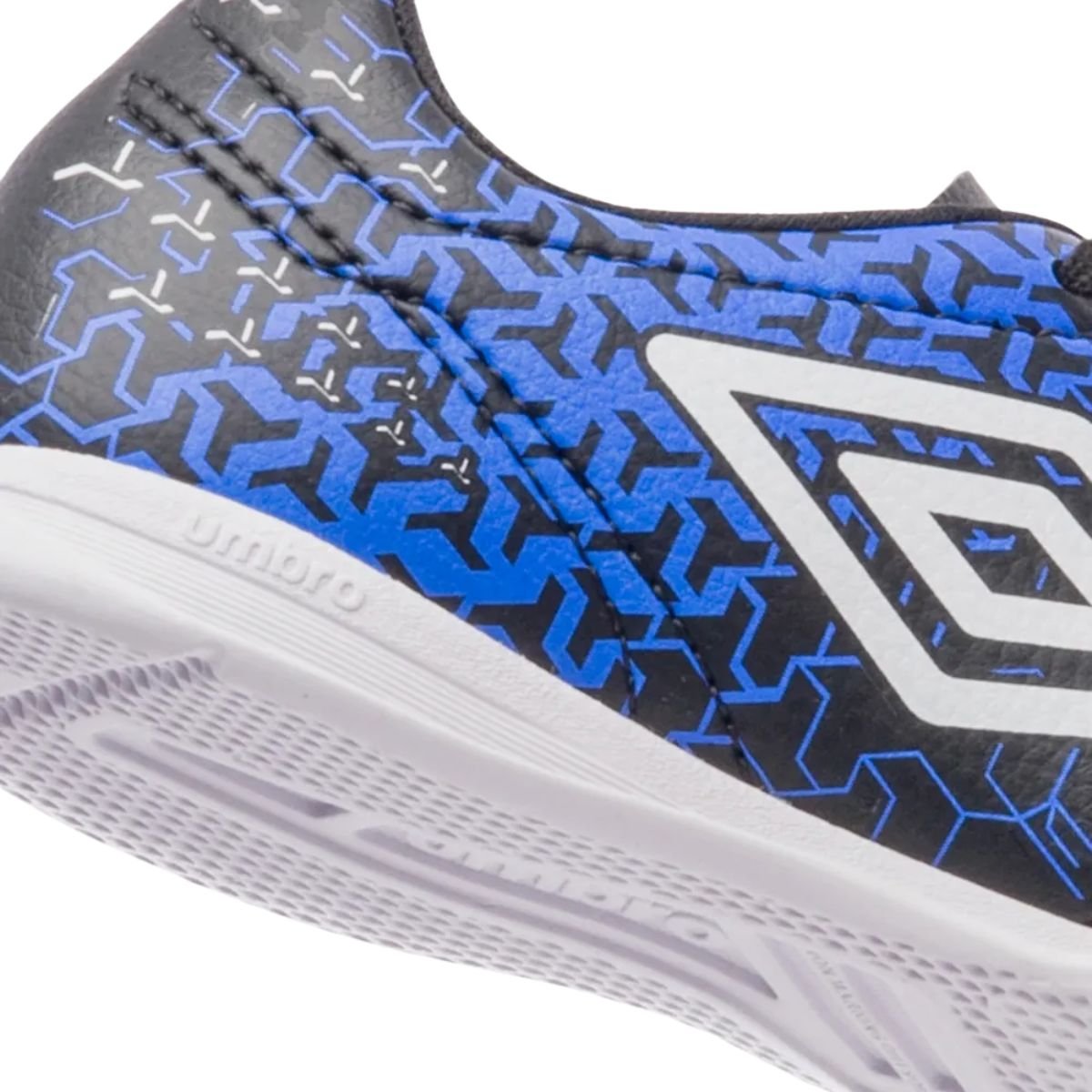 Chuteira Futsal Umbro Class Neo Jr Preto/Royal/Branco 6