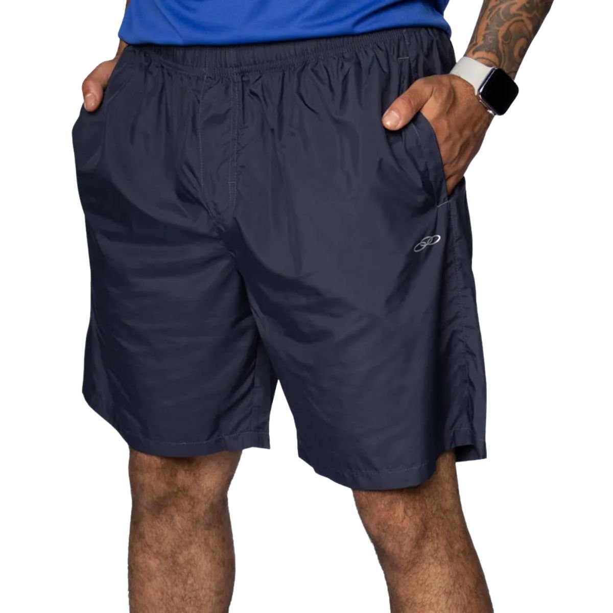Short Masculino Longo Olympikus Essential Azul Azul Marinho 3