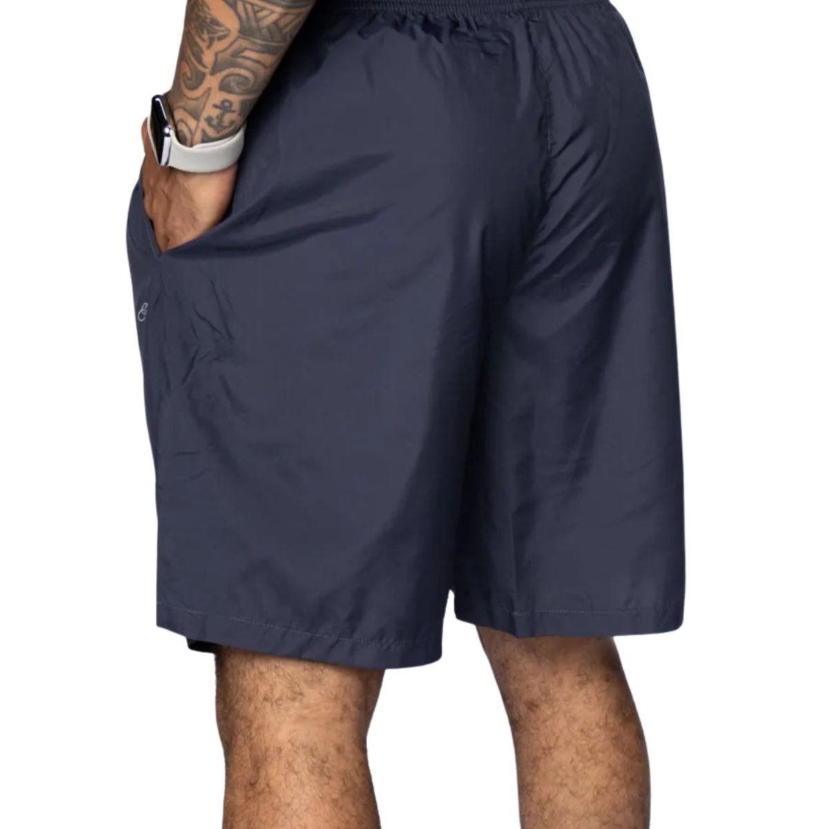 Short Masculino Longo Olympikus Essential Azul Azul Marinho 5
