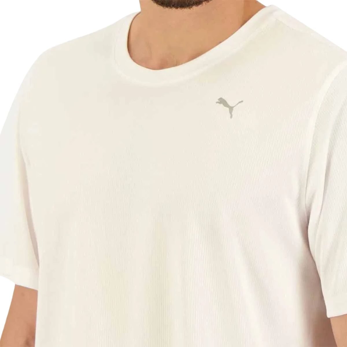 Camiseta Masculina Mc Puma Performance Ss Puma White 2