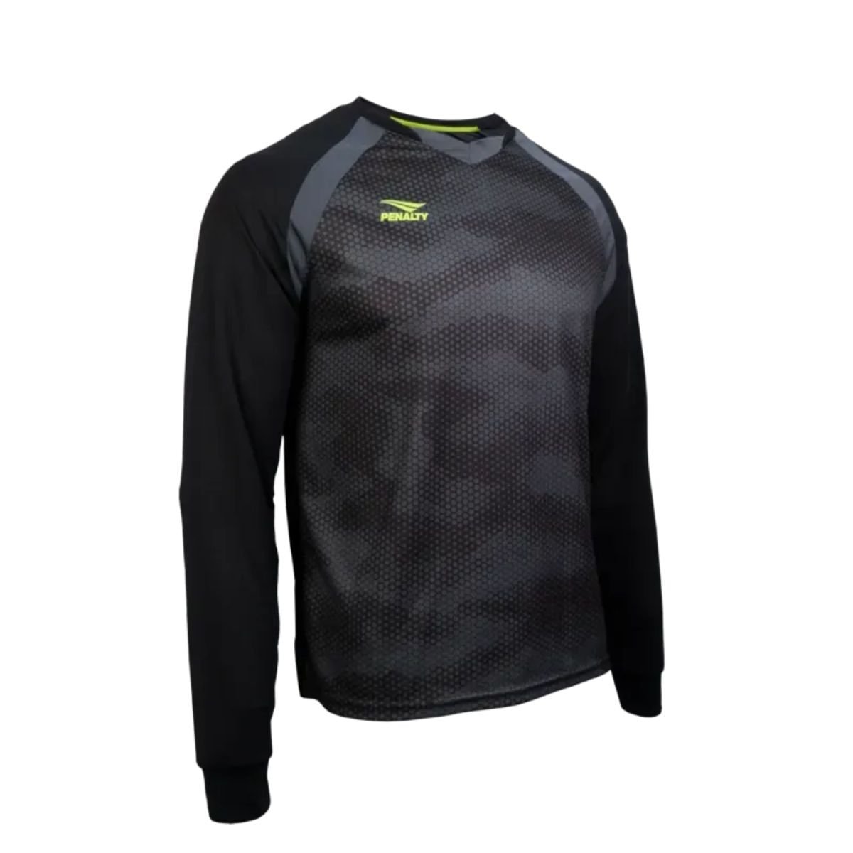 Camisa Masculina Goleiro Penalty Delta Preta Preto 2