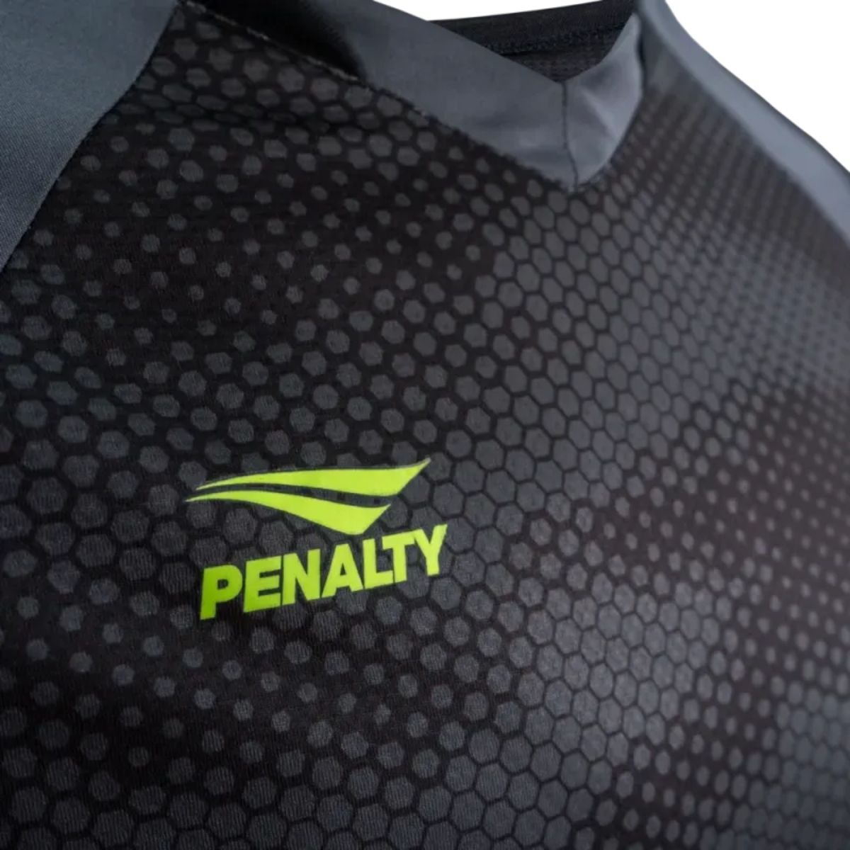 Camisa Masculina Goleiro Penalty Delta Preta Preto 4