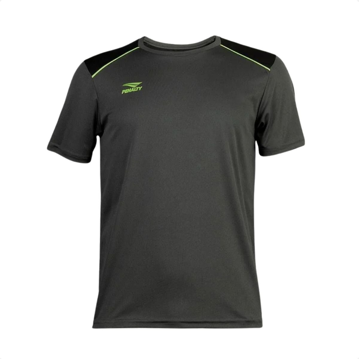 Camiseta Masculina Penalty Shoulder Chumbo