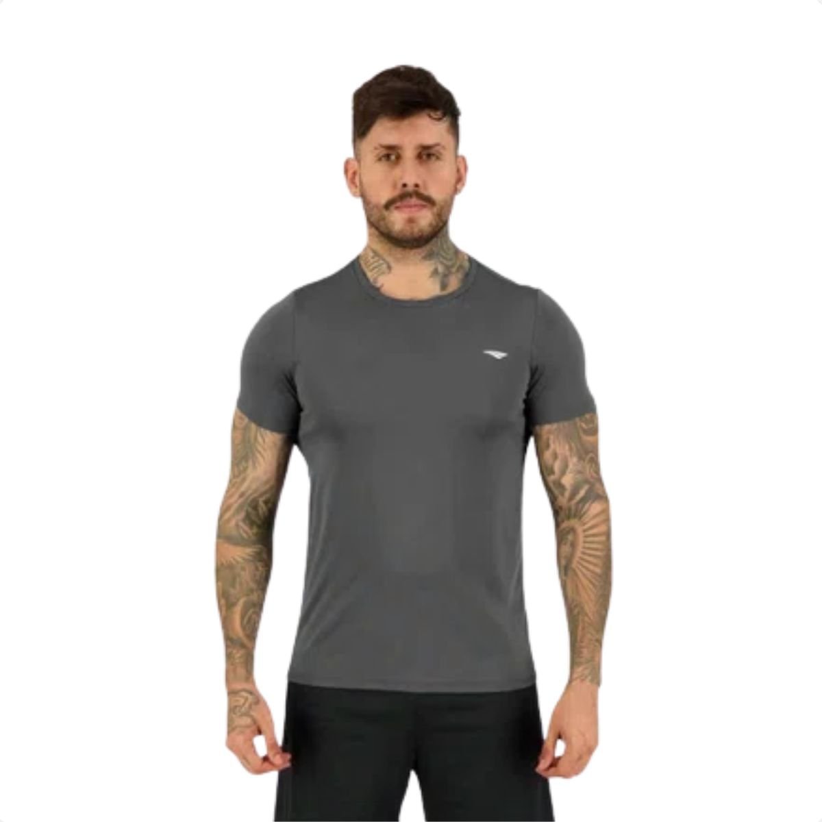 Camiseta Masculina Penalty M/C X 603 Chumbo Cinza 1