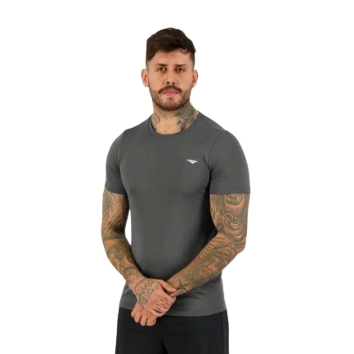Camiseta Masculina Penalty M/C X 603 Chumbo Cinza 2
