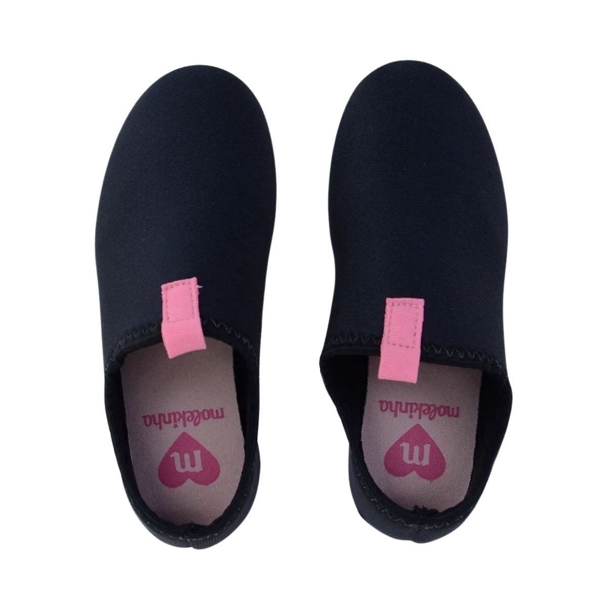 Tênis Corrida Infantil Slip On Molekinha Preto Preto 3
