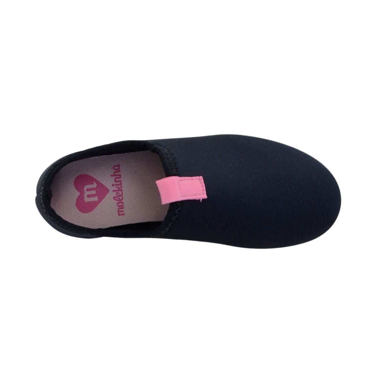 Tênis Corrida Infantil Slip On Molekinha Preto Preto 6