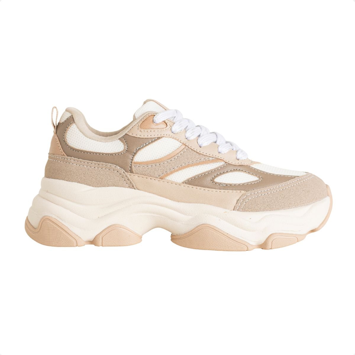 Tênis Dm Urban Bold Nude Bege 1