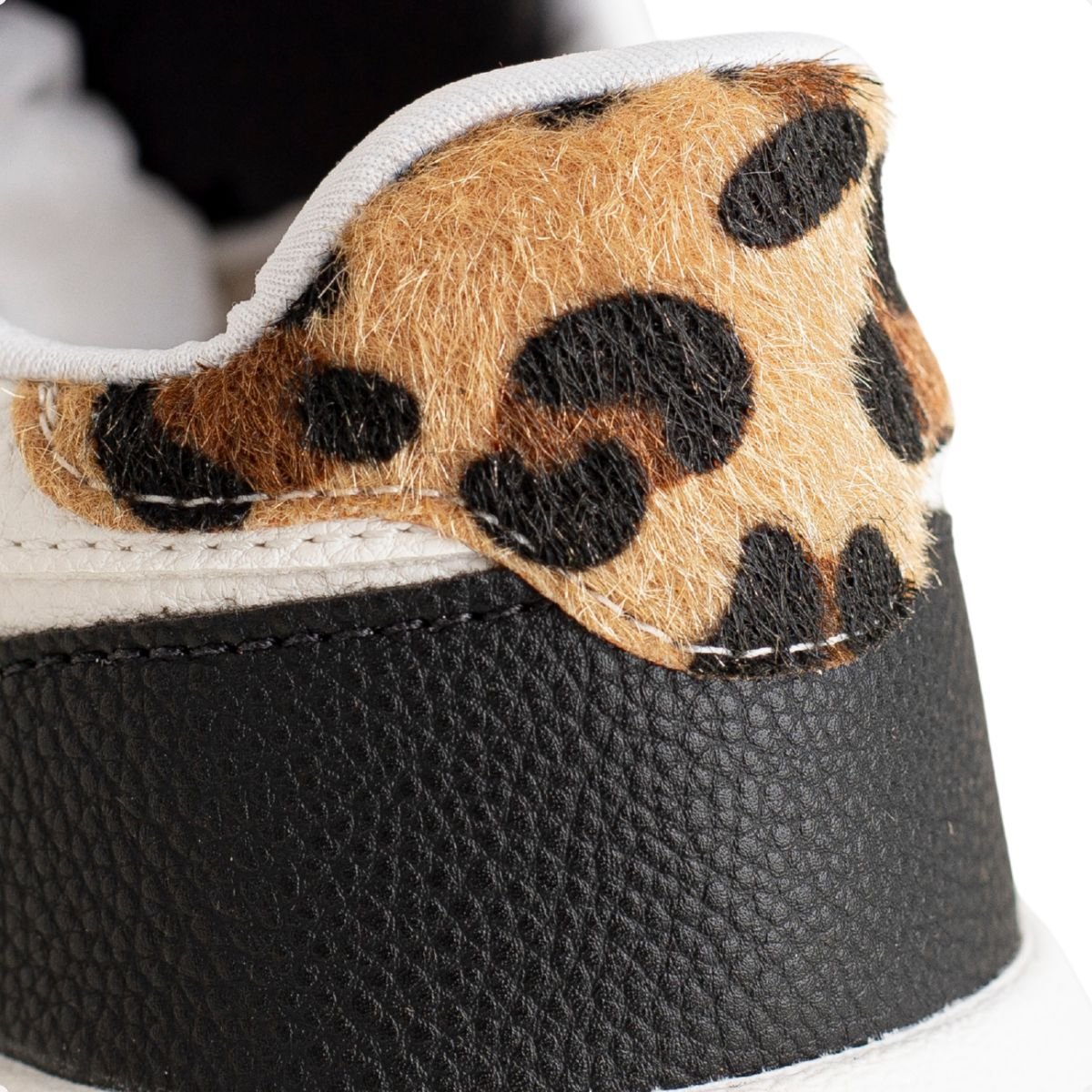 Tênis Dm Urban Icon Preto E Branco Branco/Preto/Onça 7