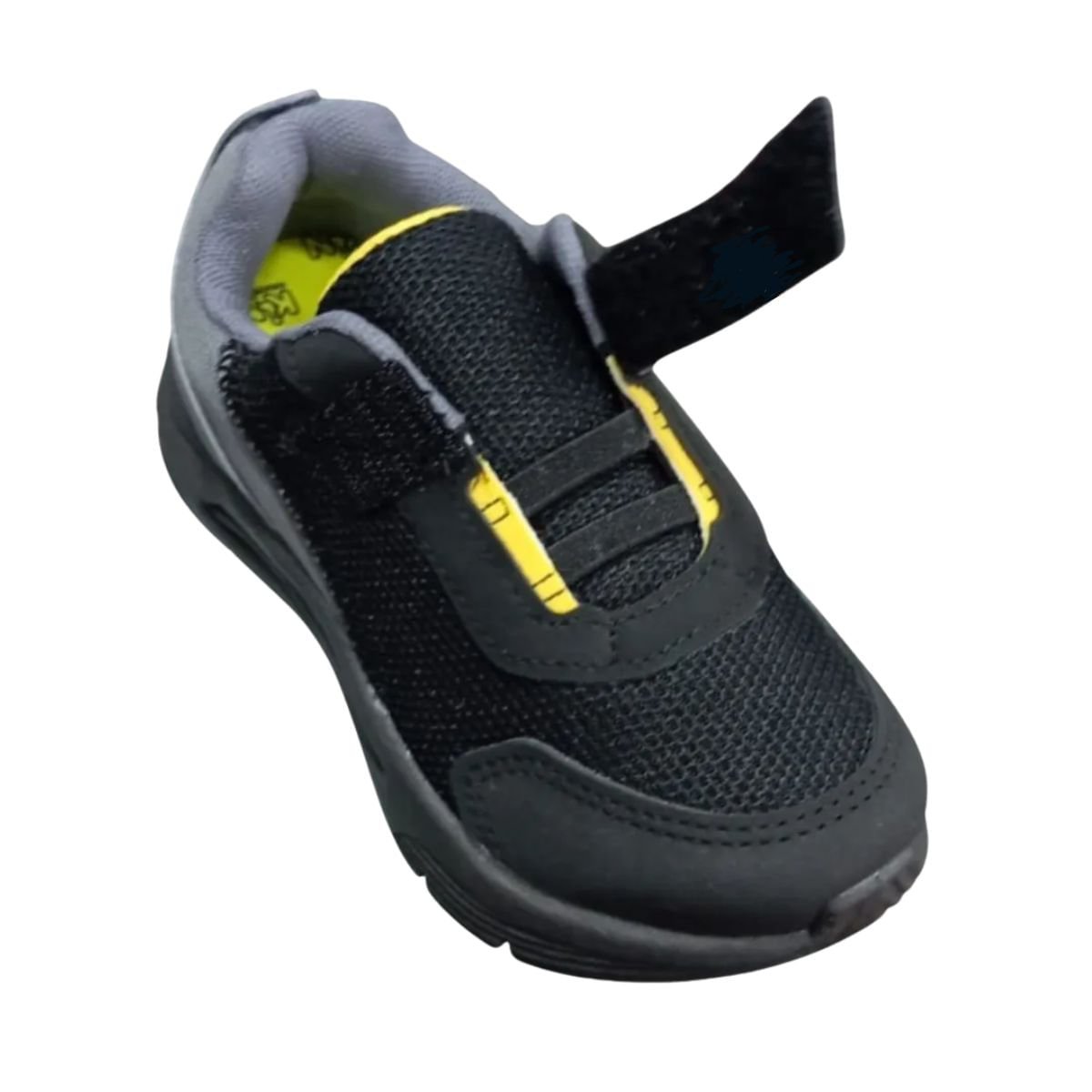 Tênis Corrida Infantil Klin New Sport Preto Preto/Grafite/Amarelo 5