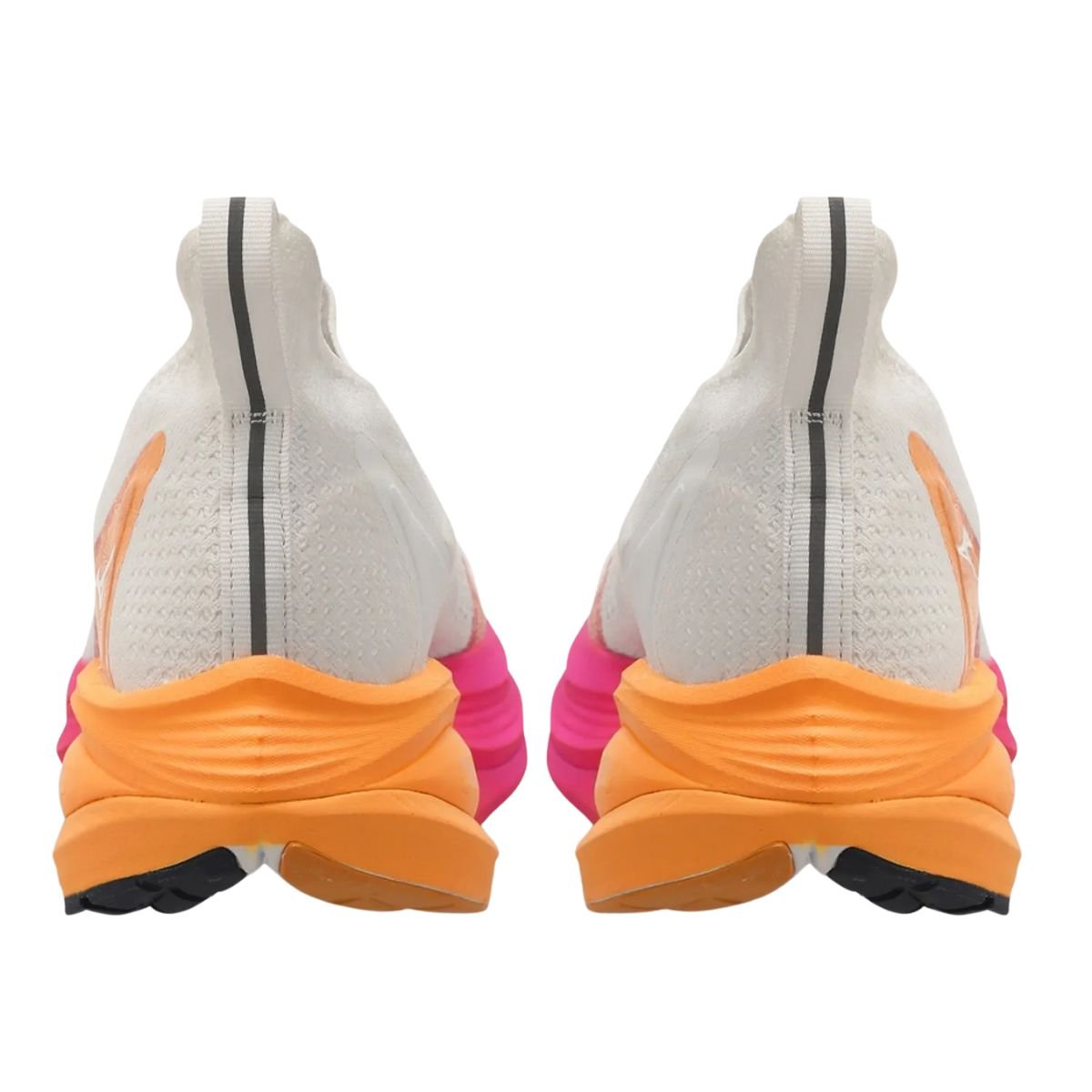 Tênis Corrida Feminino Mizuno Neo Vista 2 Branco Branco/Laranja/Rosa 5