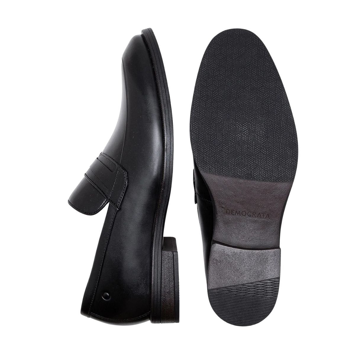Sapato Masculino Social Democrata Duke Preto Preto 4