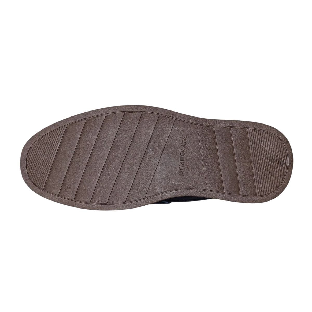 Sapato Masculino Esporte Fino Democrata Dune Azul Azul Marinho 6