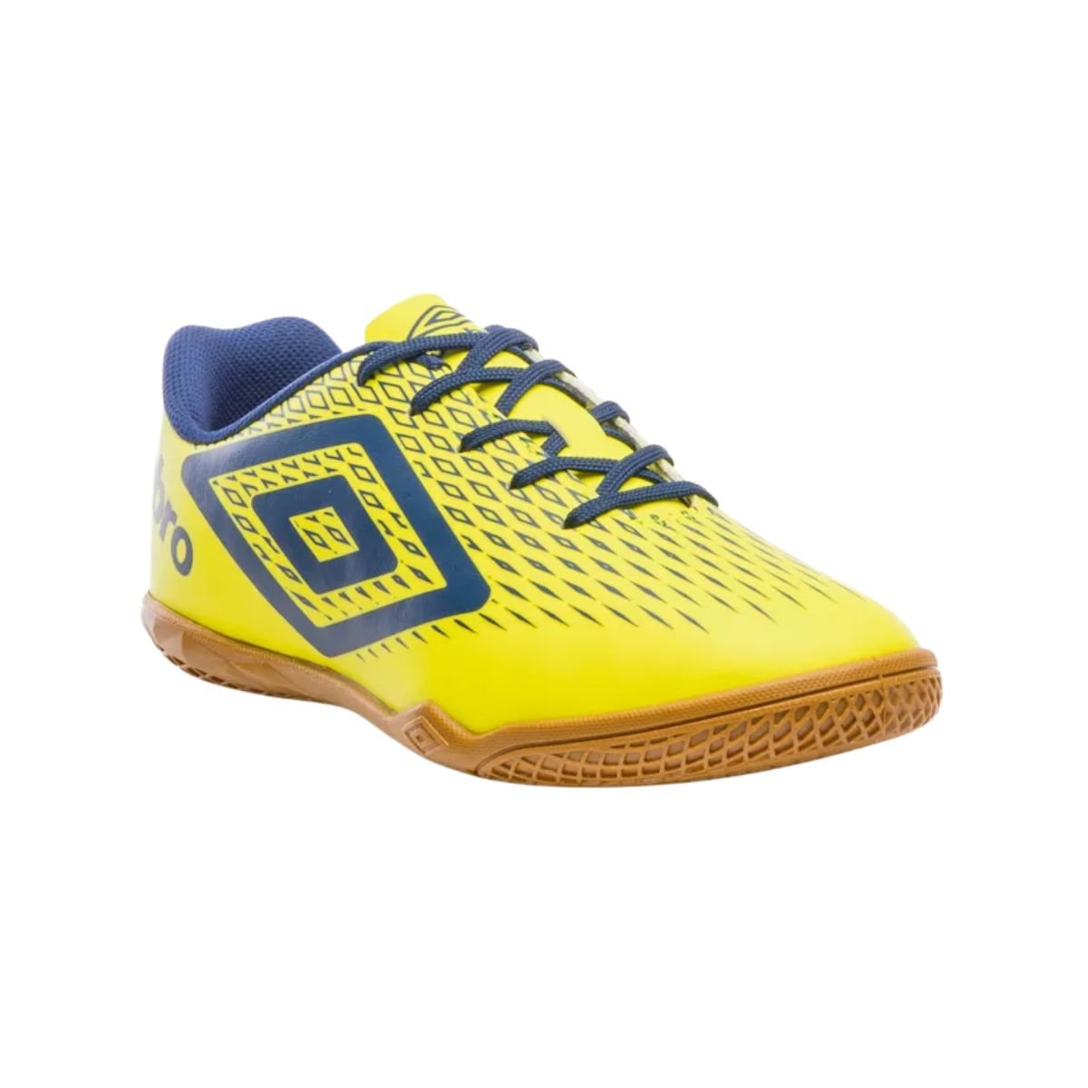 Chuteira Indoor Masculina Umbro X-Diamond Amarela Amarelo/Azul 2