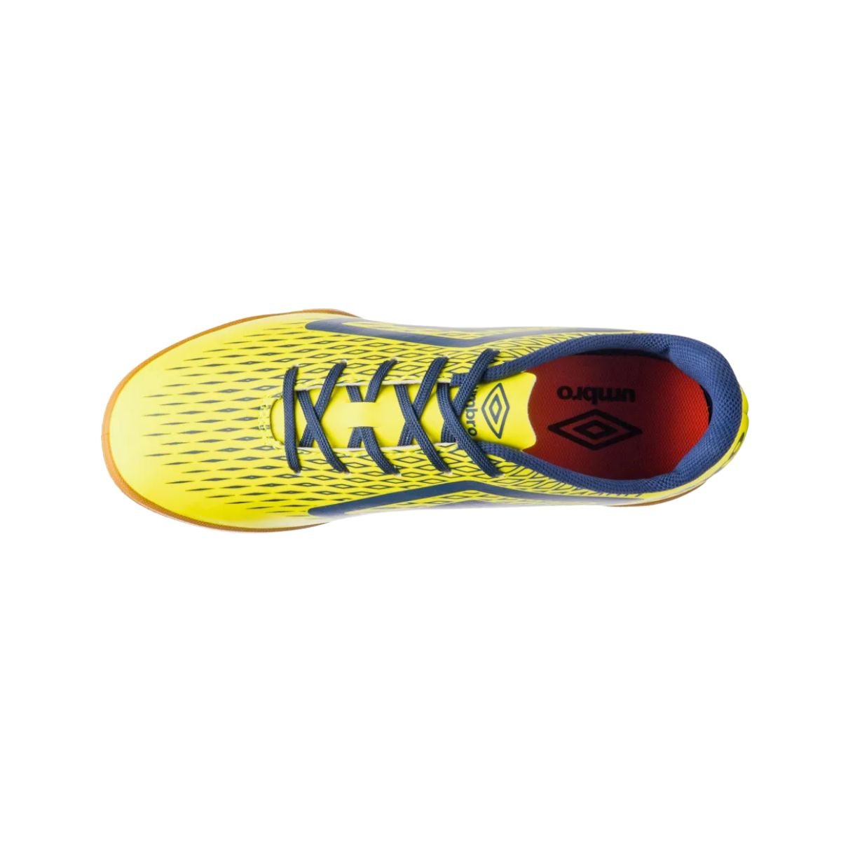 Chuteira Indoor Masculina Umbro X-Diamond Amarela Amarelo/Azul 6